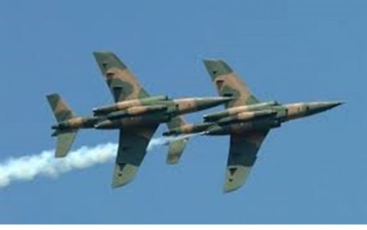 NAF airstrikes disrupt illegal crude oil refining clusters in Rivers