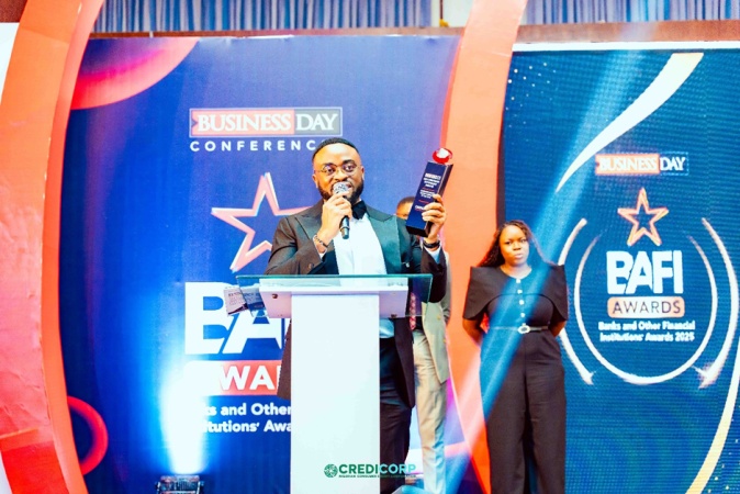 Tinubu?s CREDICORP named ?Credit Access Company of the Year? at the 13th BusinessDay BAFI Awards