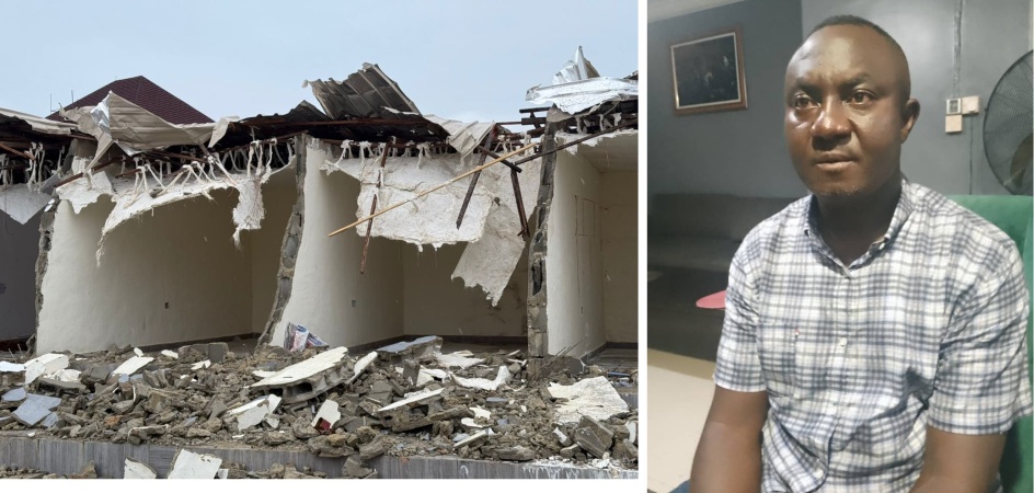 How my N500m mansion in FESTAC was demolished by FHA, Task Force in Lagos ? Biz man
