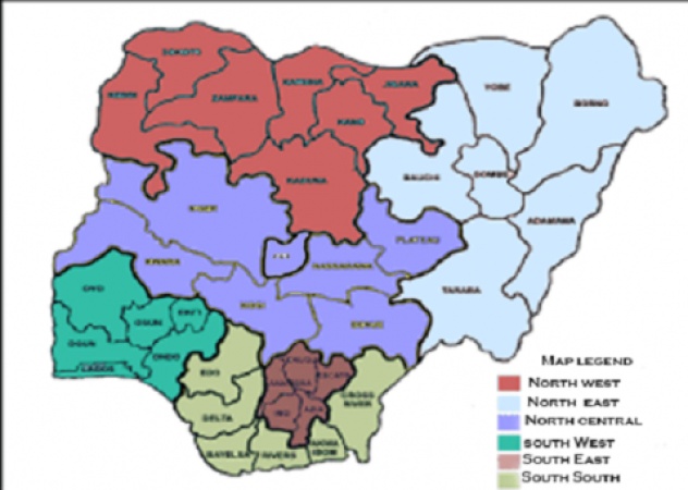 FULL LIST: Political parties control across Nigeria?s geo-political zones
