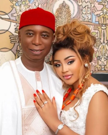 Netizens react to Regina Daniels, Ned Nwoko marriage issue