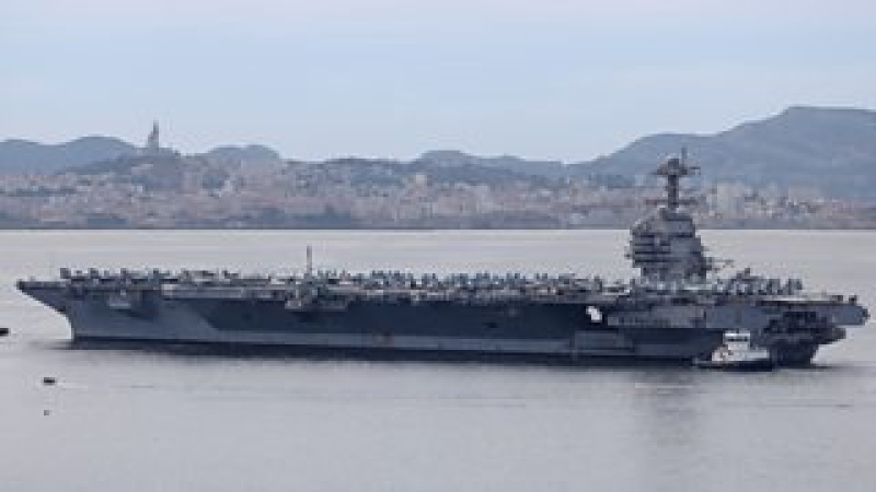 Venezuela's Maduro says US 'fabricating war' as it deploys world's largest warship
