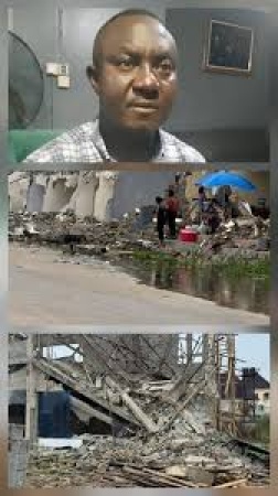 EXPOSED: Criminal syndicate in FHA demolished my mansion in Festac because I refused to pay them N260m bribe ? Engr. Okwor