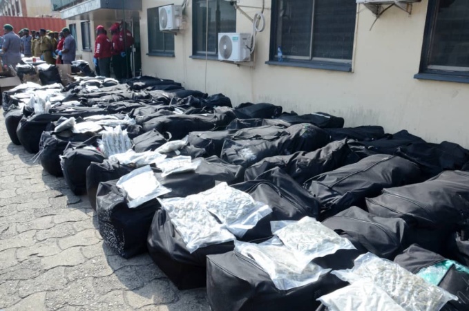 NCS uncovers N5.3b illicit drugs smuggled from Canada at Tin Can port