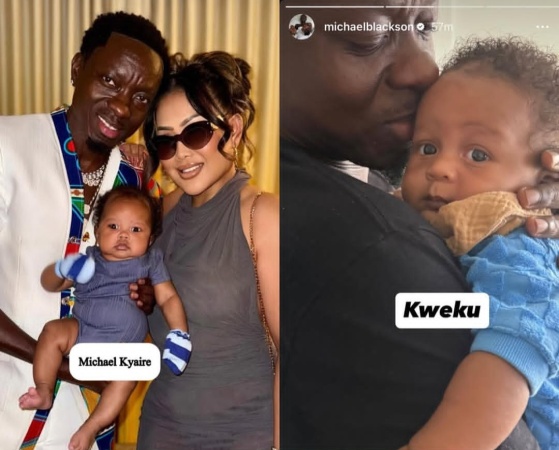Michael Blackson apologises to fianc?e after welcoming baby with friend