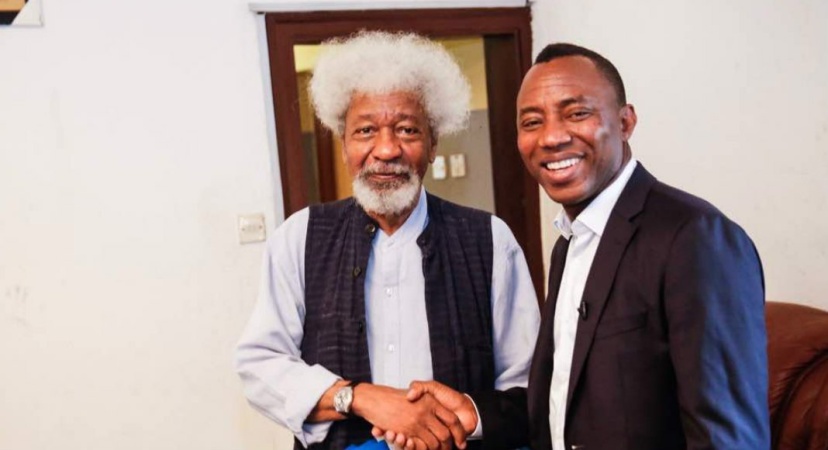 Sowore faults US over revocation of Wole Soyinka?s visa
