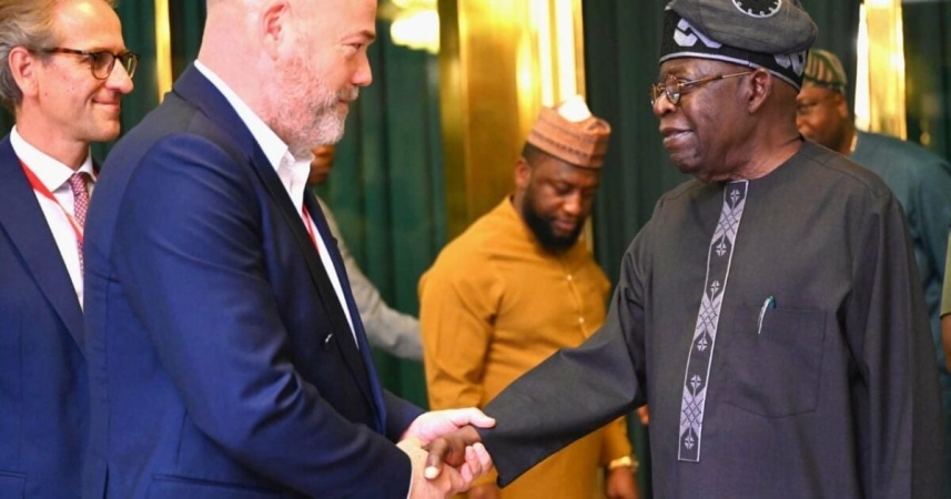 Tinubu hosts Denmark?s richest man in Aso Rock