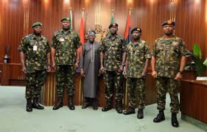 New service chiefs pledge to secure Nigeria?s territorial integrity