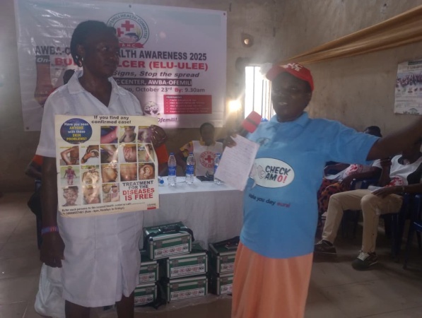Early detection, correct information key to reducing burden of Buruli Ulcer in rural communities ? TBL Supervisor
