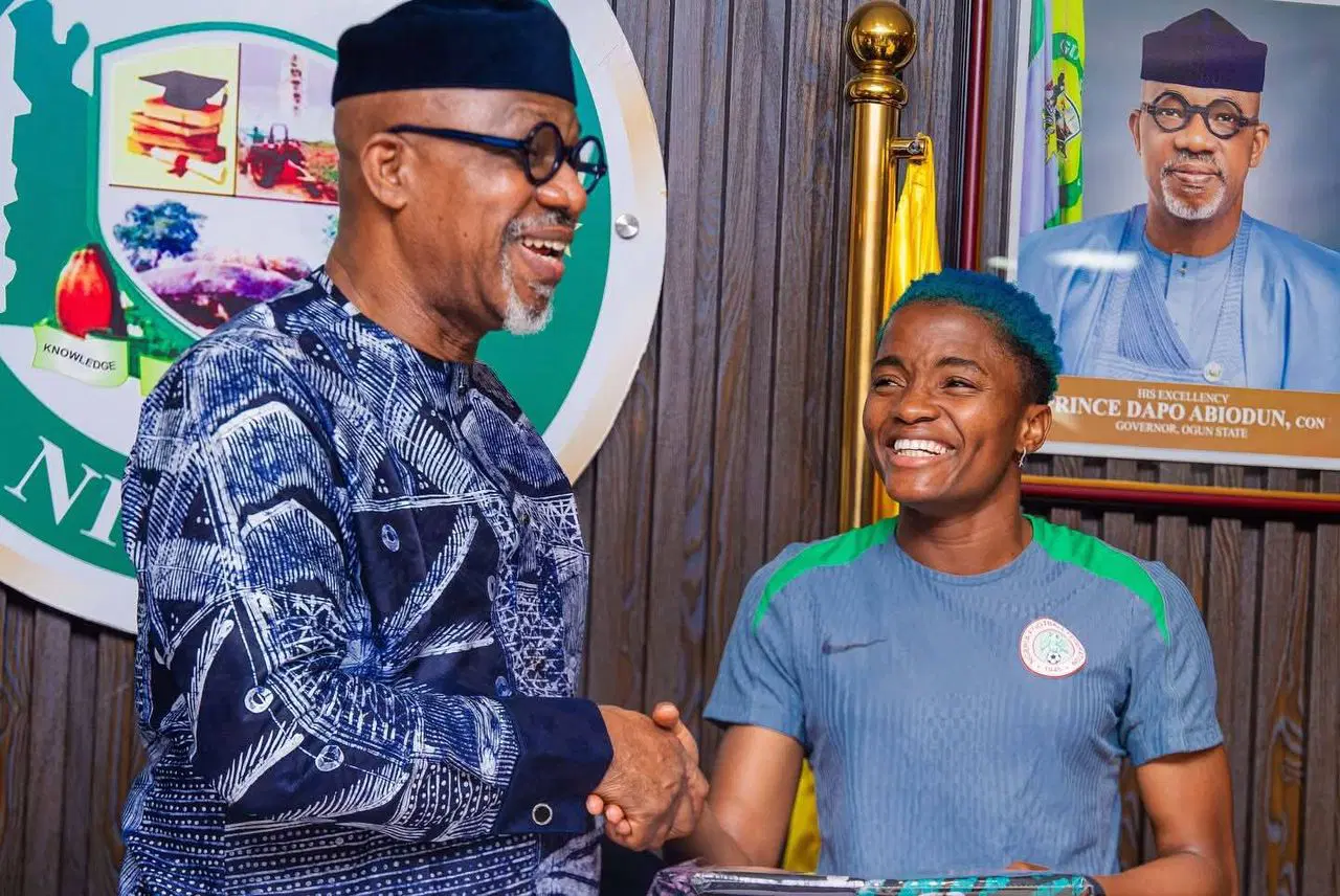 Gov. Abiodun rewards Super Falcons with N50m