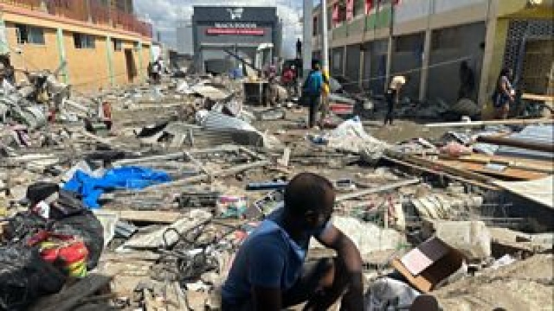 'We need food, we have no food' - desperation takes hold in Jamaica after hurricane