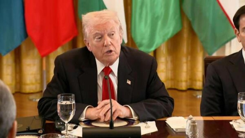 Trump says expects int?l stabilization force in Gaza ?very soon?