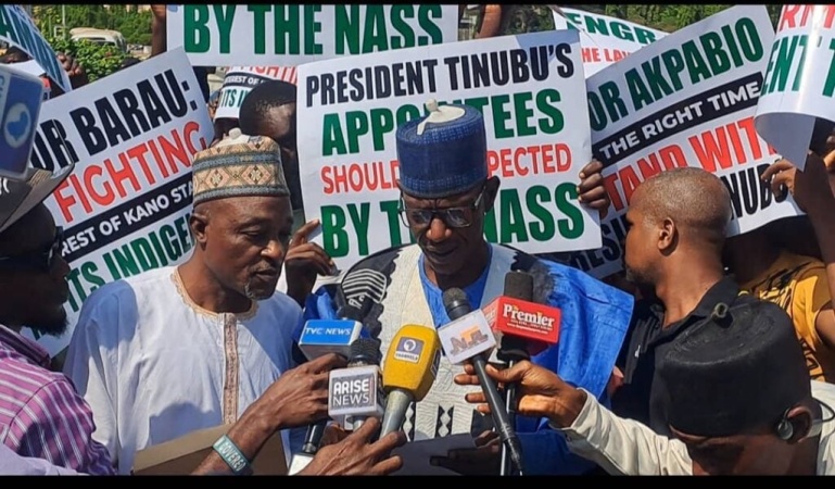 JUST IN: Protest rocks N?Assembly over delayed NERC chair confirmation