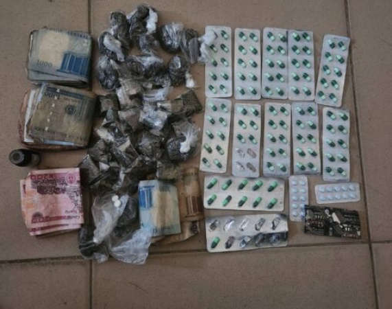 Police detain 14 over suspected drug deal