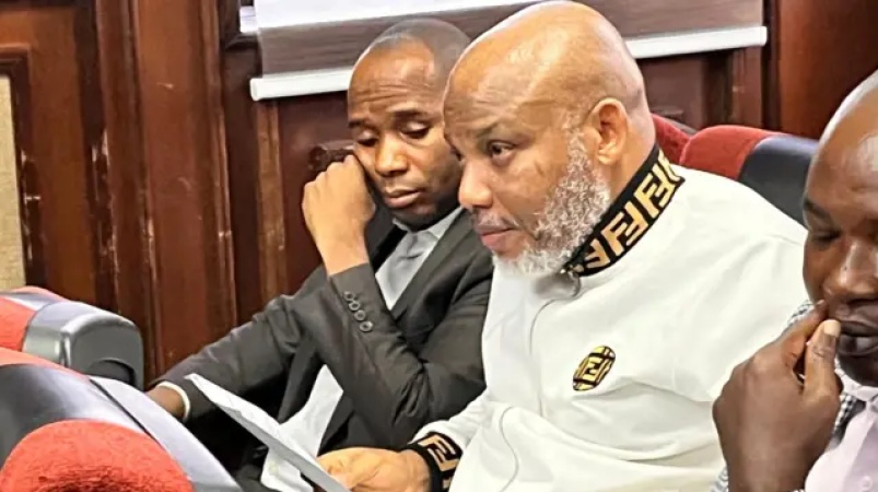 Treason Trial: Justice Omotosho in a hurry to convict Nnamdi Kanu ? HURIWA alleges