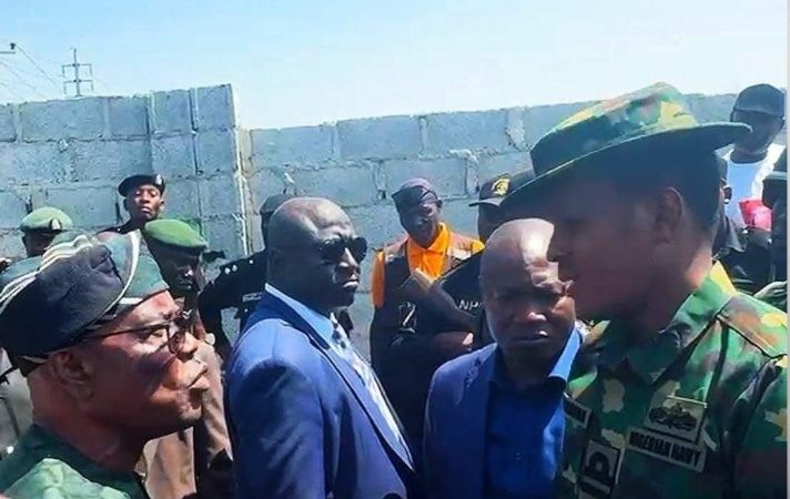 The unnecessary altercation between the minister and the military officer