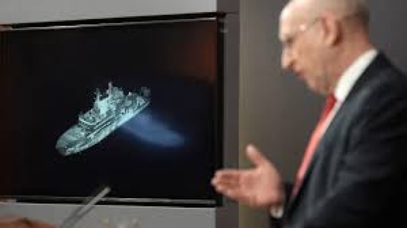 Russian spy ship enters UK waters and aims lasers at military pilots, Britain says