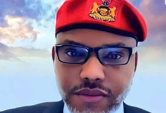 Breaking News: Nnamdi Kanu convicted on third count of belonging to IPOB, judgement on-going in 4 other counts