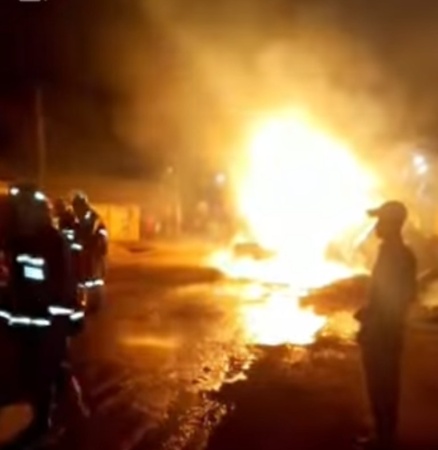 Keke driver burnt to death in Anambra inferno