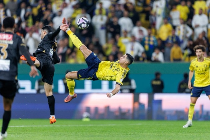 SPL: Ronaldo scores bicycle kick in Al Nassr?s 4?1 win against Al Khaleej