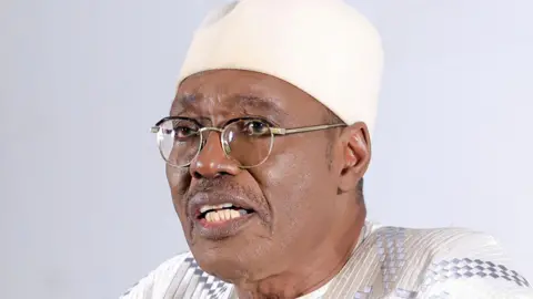 Cameroon's opposition leader in The Gambia after fleeing for his safety