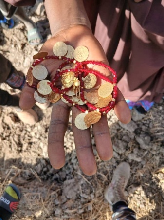 Borno woman returns home after 15 years, unearths gold she buried while fleeing Boko Haram