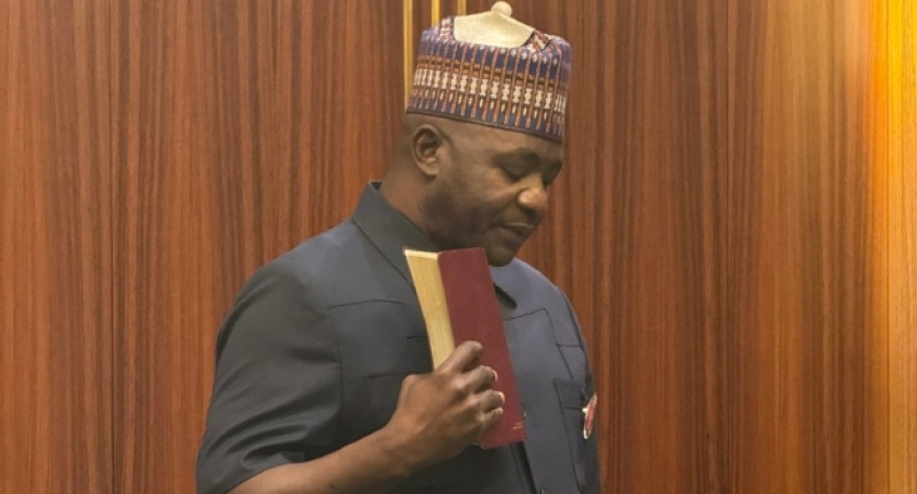 Tinubu Swears-In General Christopher Musa as Defence Minister
