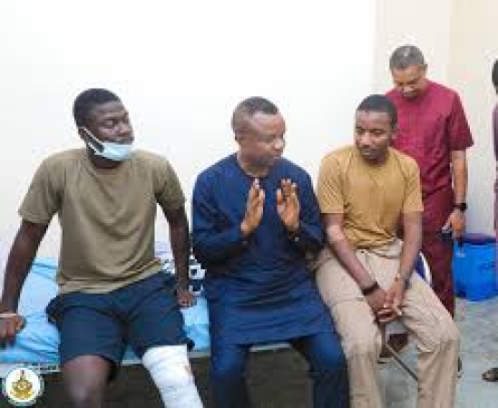 NAF jet crash: CAS visits pilots, says they displayed courage, professionalism