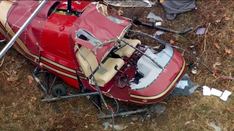 Midair helicopter crash in New Jersey leaves one person dead and another injured, officials say