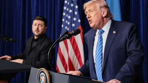 Trump says progress made in Ukraine talks but 'thorny issues' remain