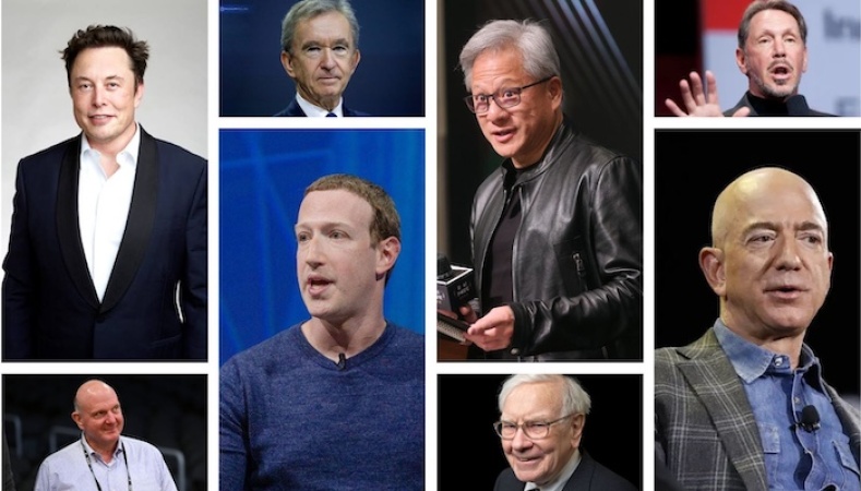 World’s richest billionaires add record $2.2 trillion to wealth in 2025