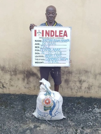 NDLEA arrests 80-year-old ex-convict, others for drug trafficking