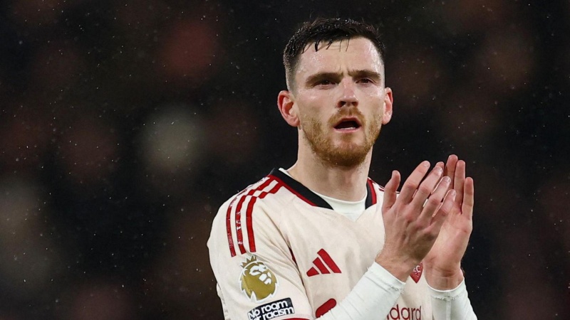 Liverpool's Robertson unlikely to move to Spurs