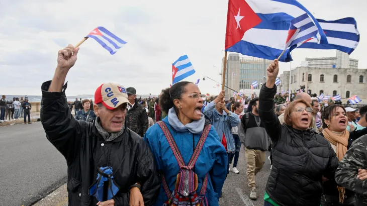 Trump threatens tariffs on countries supplying Cuba with much-needed oil