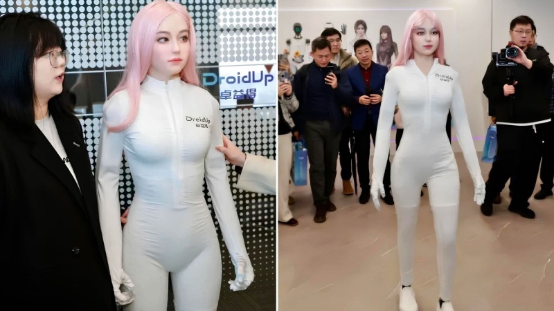 World’s first ‘biomimetic AI robot’ debuts with 92 per cent human-like walking accuracy