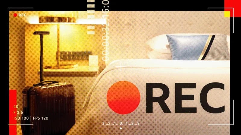 We had sex in a hotel, then found we had been broadcast to thousands
