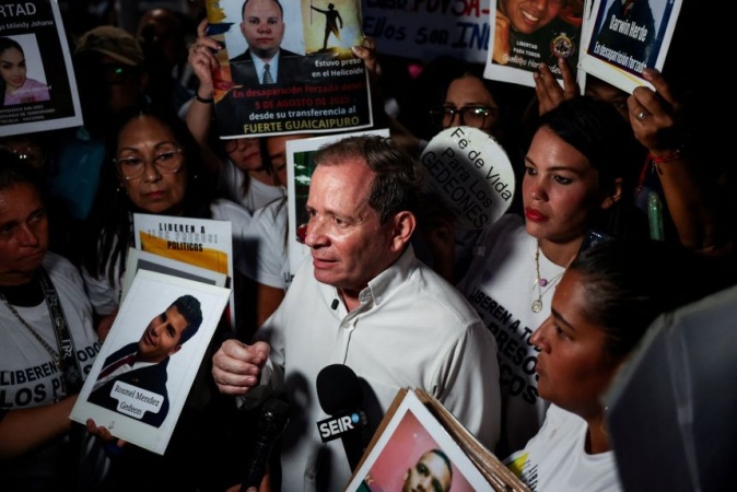 Venezuelan opposition figure Guanipa detained by heavily armed men hours after being freed from prison