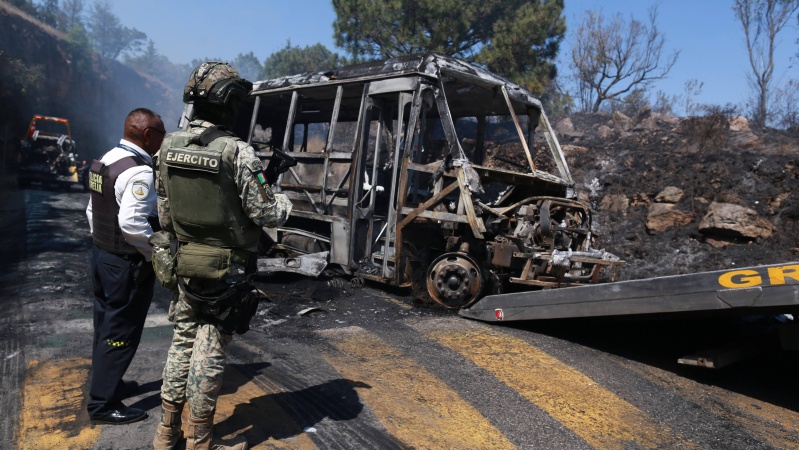 At least 25 National Guards killed in violence after death of Mexican drug lord