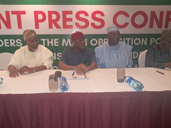 Atiku, Obi, Amaechi, others meet over Electoral Act