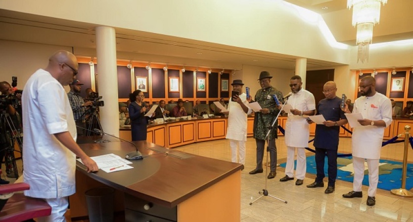 Fubara swears in five new commissioners