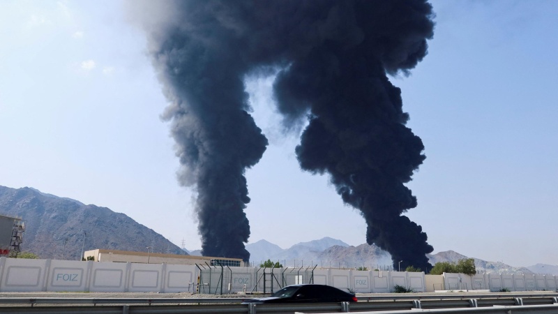 Drone strikes hit Dubai airport, key UAE oil port as Iran targets Gulf infrastructure