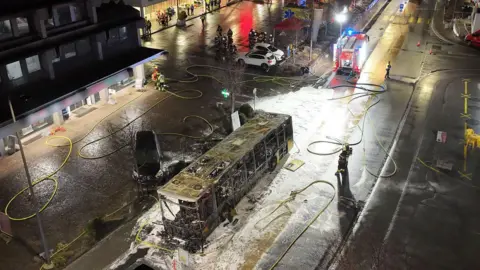At least six dead in Switzerland bus fire