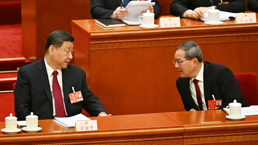 China sets lowest economic growth target since 1991