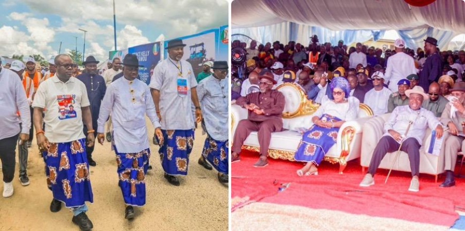 INC President, traditional rulers, Otuaro, Guwor, Solomon, others lead Ijaw people to endorse Tinubu, Oborevwori for second terms 