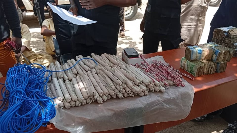 Zamfara security outfit intercepts 98 landmines, arrests 8 suspects