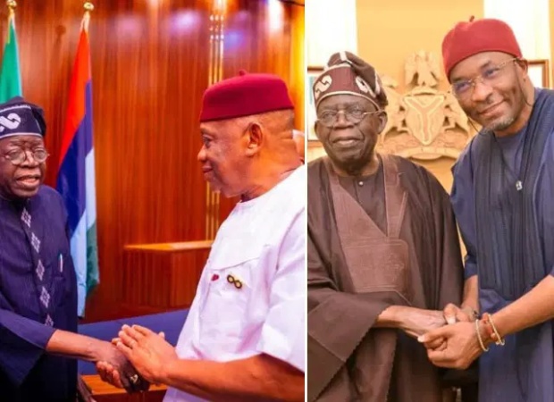 ‘Tinubu put me in charge of Abia APC’ – Orji Kalu, Okezie Kalu claim
