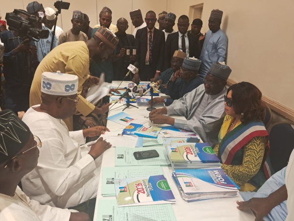 2027: Faleke picks APC nomination forms for Tinubu 