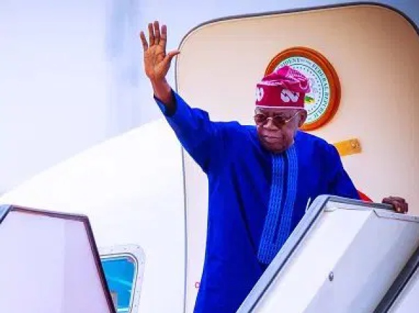 Tinubu departs Nigeria for France, kicks off three-nation diplomatic tour