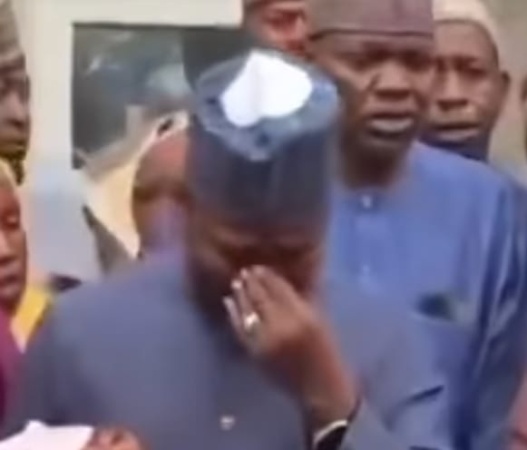 Lawmaker sheds tears, begs constituents to endorse 5th term bid
