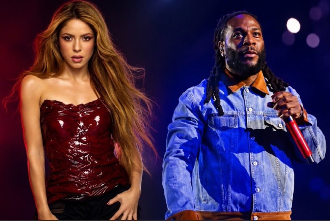 Shakira announces 2026 World Cup theme song featuring Burna Boy
